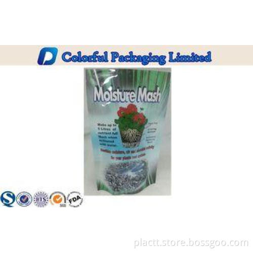 dry fruit CMYK / Pantone resealed foil stand up pouch With